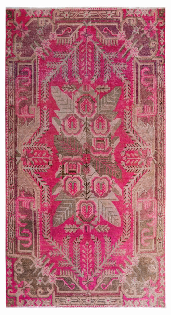Handmade Vintage Khotan Rug | 318 x 181 cm | 10'5" x 5'11" - Najaf Rugs & Textile