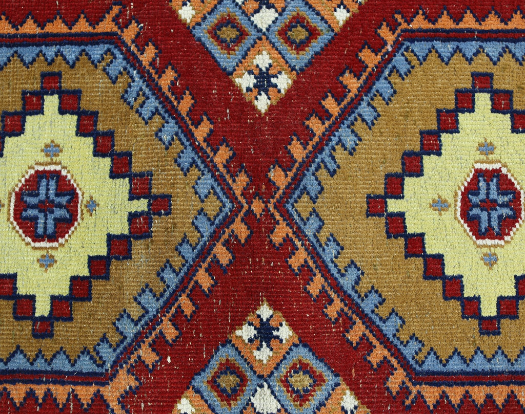 Handmade Vintage Pakistani Bokhara Hallway Runner | 333 x 90 cm | 10'11" x 2'11" - Najaf Rugs & Textile