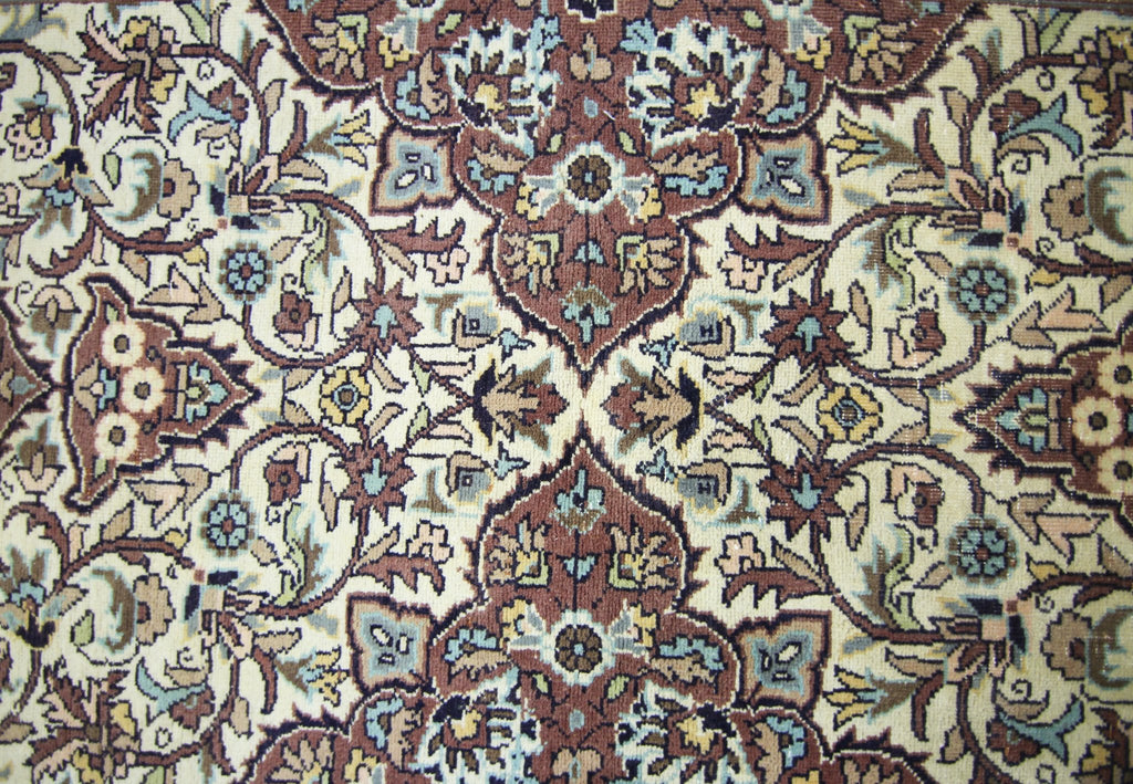 Handmade Vintage Pakistani Hallway Runner | 269 x 77 cm | 8'10" x 2'6" - Najaf Rugs & Textile