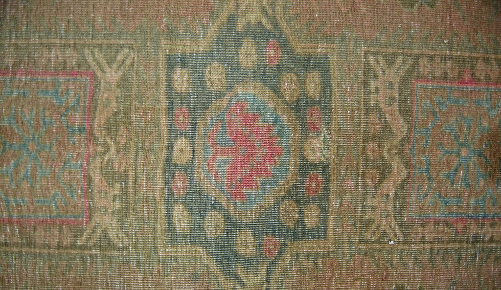 Handmade Vintage Persian Ardebil Rug | 278 x 117 cm | 9'2" x 3'10" - Najaf Rugs & Textile