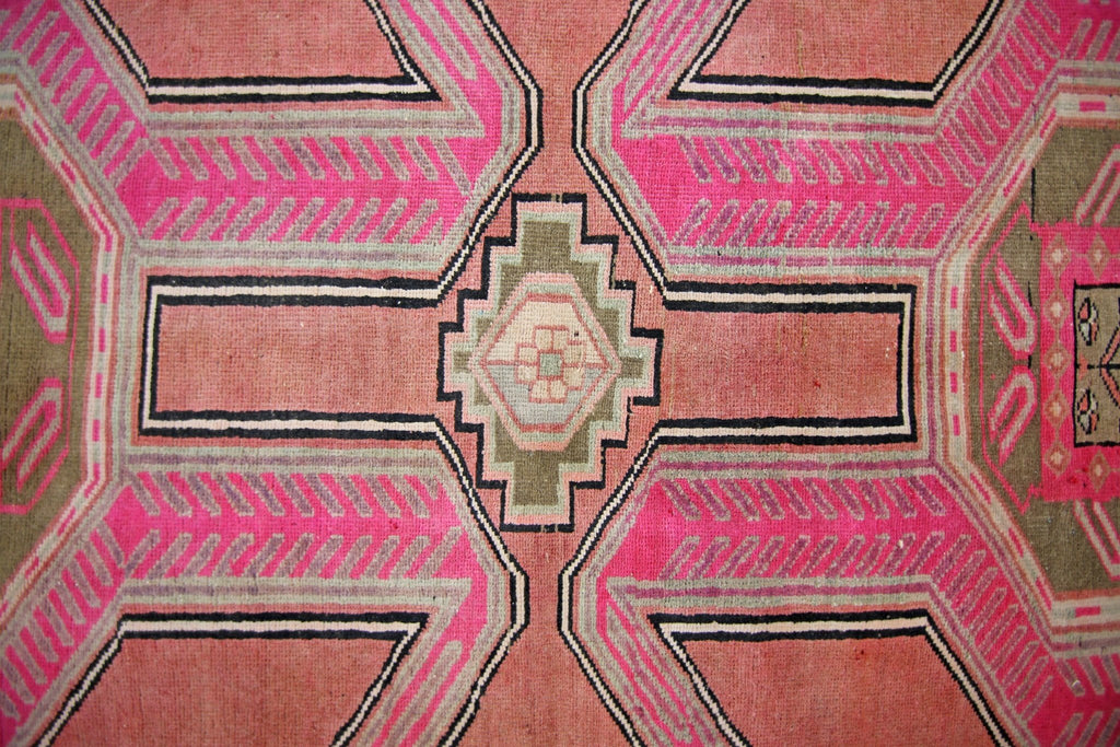 Handmade Vintage Persian Ardebil Rug | 280 x 113 cm | 9'2" x 3'8" - Najaf Rugs & Textile