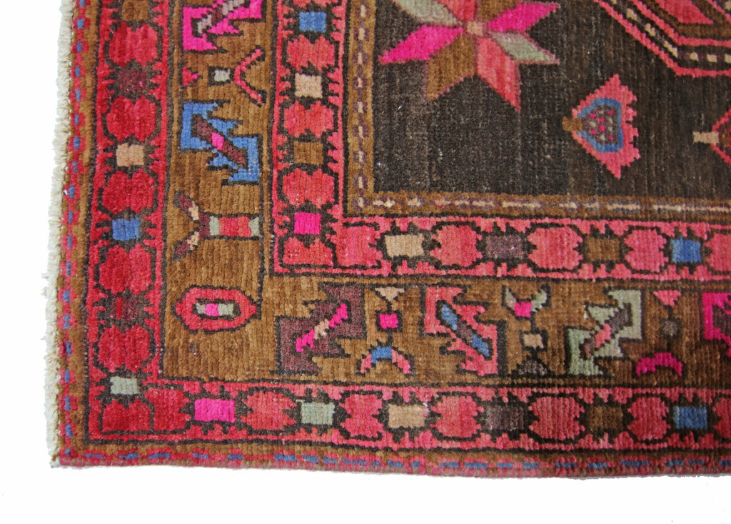 Handmade Vintage Persian Ardebil Rug | 287 x 131 cm | 9'5" x 4'4" - Najaf Rugs & Textile