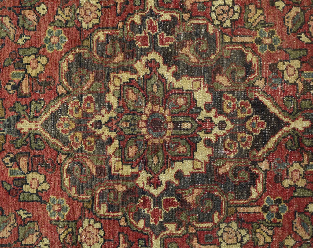 Handmade Vintage Persian Bakhtiar Rug | 217 x 134 cm | 7'2" x 4'5" - Najaf Rugs & Textile