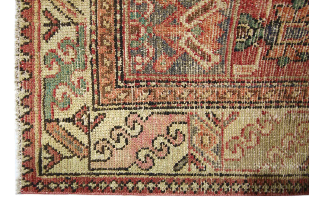 Handmade Vintage Persian Bakhtiar Rug | 281 x 203 cm | 9'3" x 6'8" - Najaf Rugs & Textile