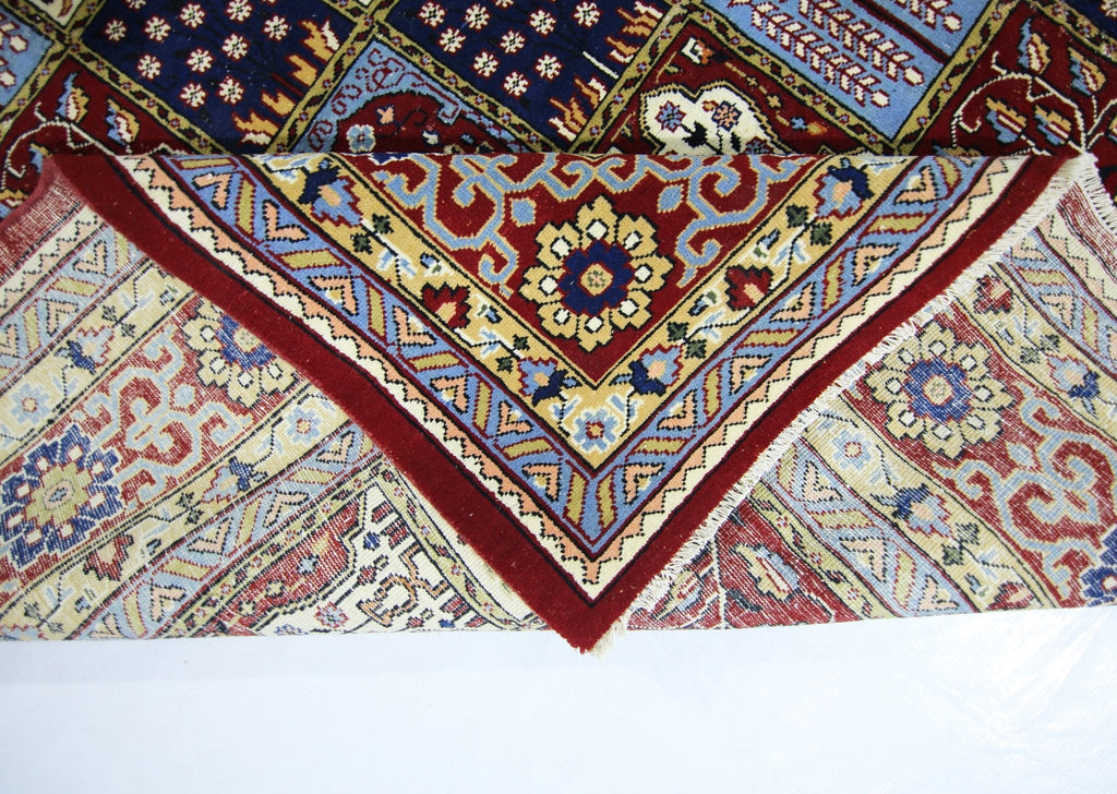 Handmade Vintage Persian Bakhtiar Rug | 356 x 250 cm | 11'8" x 8'2" - Najaf Rugs & Textile