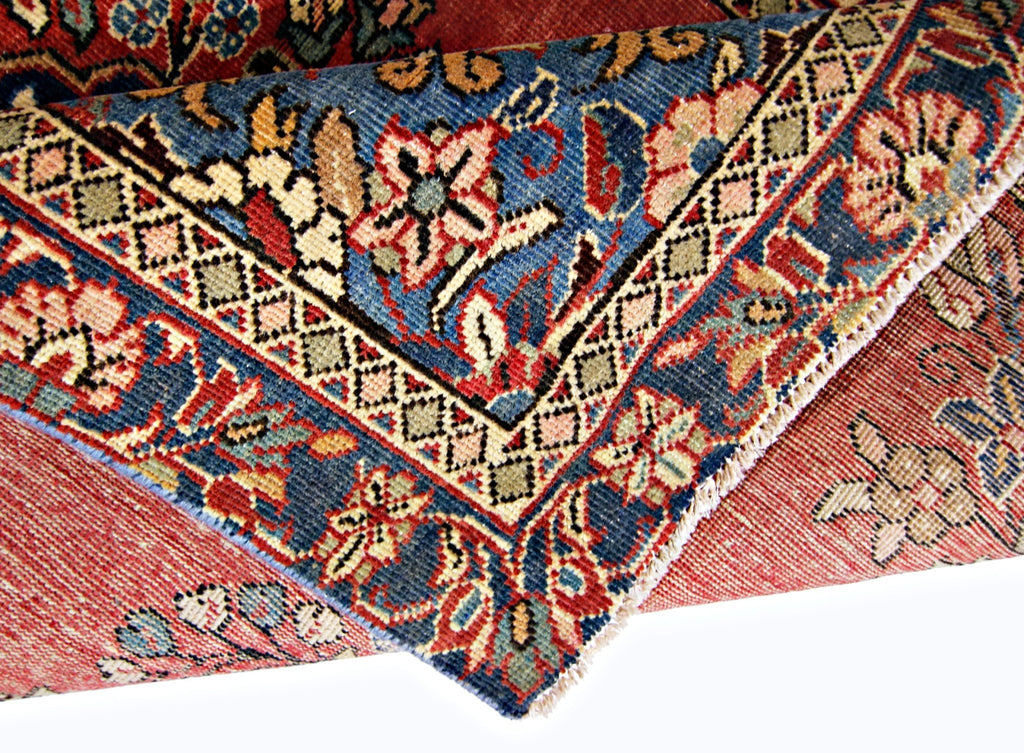 Handmade Vintage Persian Bidjar Rug | 145 x 93 cm | 4'9" x 3'1" - Najaf Rugs & Textile