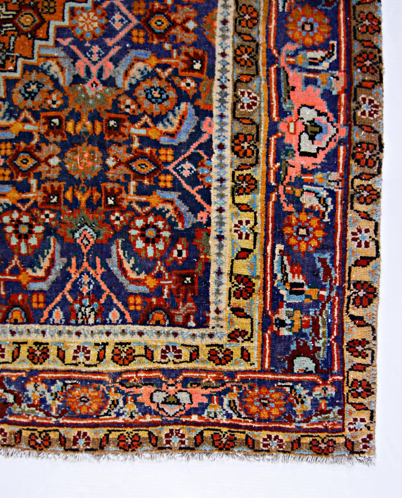 Handmade Vintage Persian Bidjar Rug | 169 x 112 cm | 5'6" x 3'8" - Najaf Rugs & Textile
