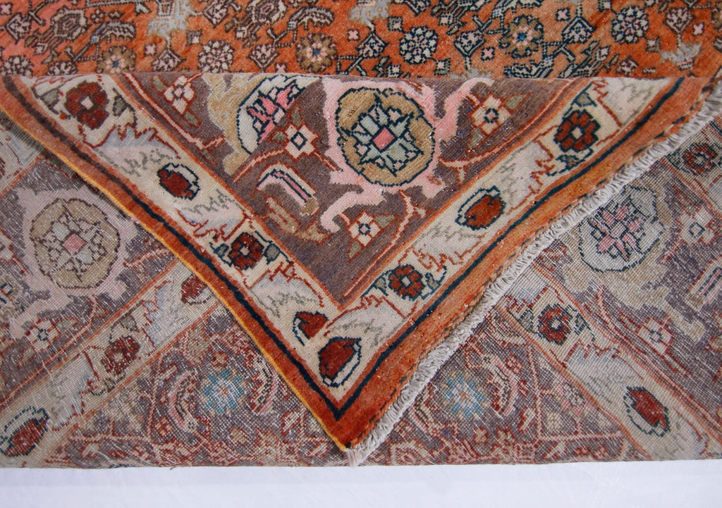 Handmade Vintage Persian Bidjar Rug | 308 x 220 cm | 10'1" x 7'3" - Najaf Rugs & Textile