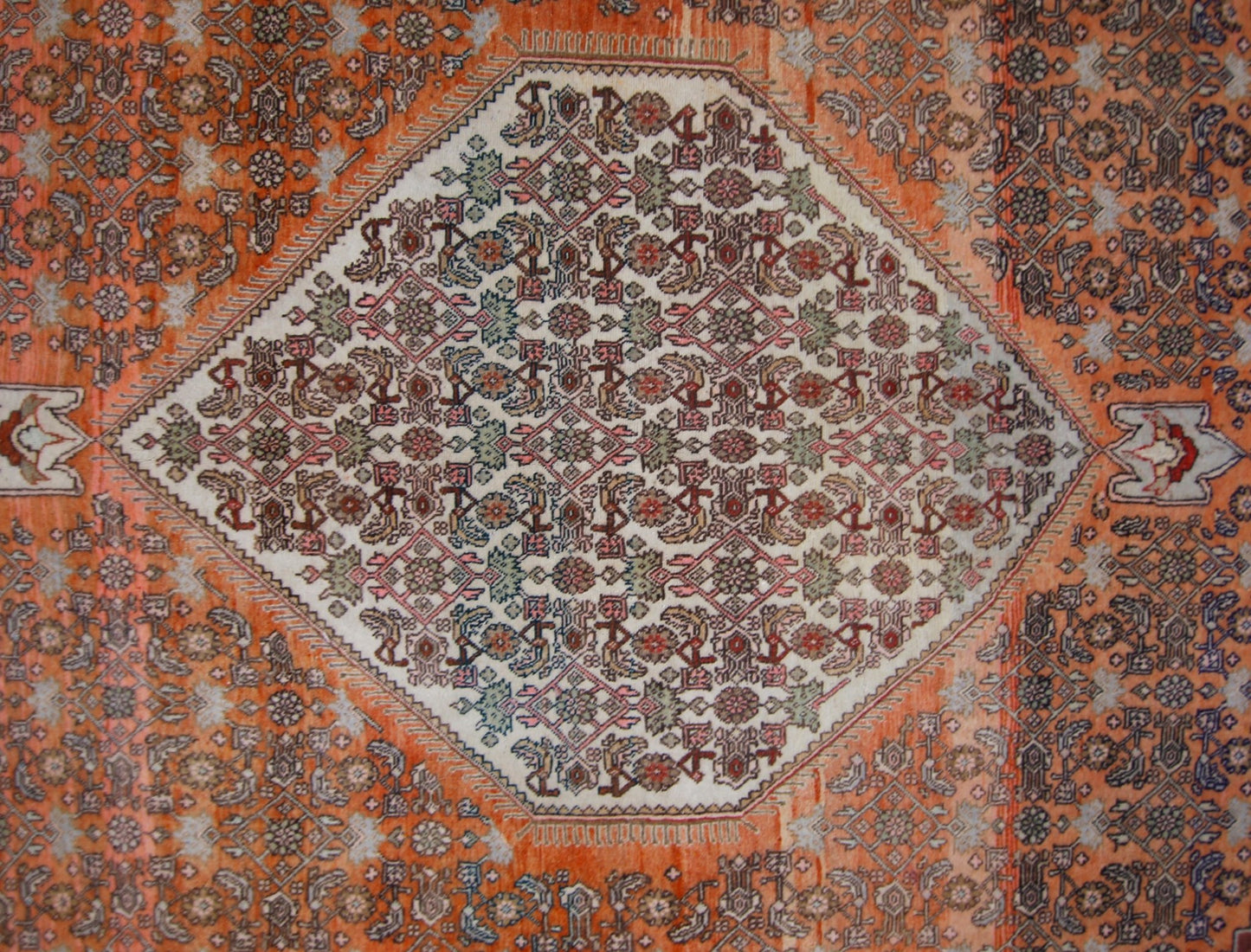 Handmade Vintage Persian Bidjar Rug | 308 x 220 cm | 10'1" x 7'3" - Najaf Rugs & Textile
