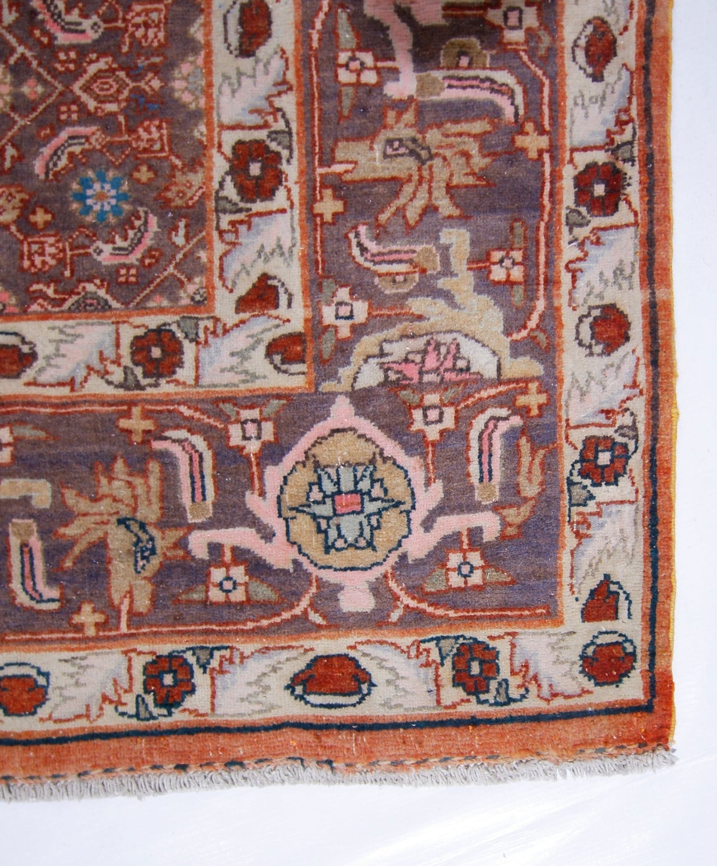 Handmade Vintage Persian Bidjar Rug | 308 x 220 cm | 10'1" x 7'3" - Najaf Rugs & Textile