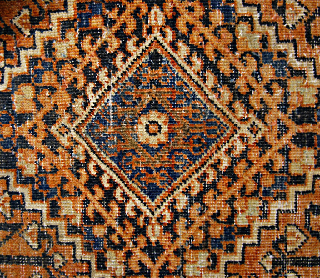 Handmade Vintage Persian Ghashghai Rug | 199 x 128 cm | 6'6" x 4'3" - Najaf Rugs & Textile