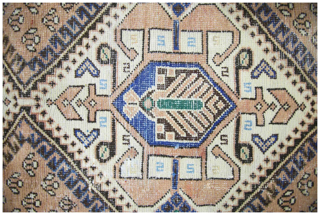 Handmade Vintage Persian Ghashghai Rug | 297 x 152 cm | 9'9" x 5' - Najaf Rugs & Textile