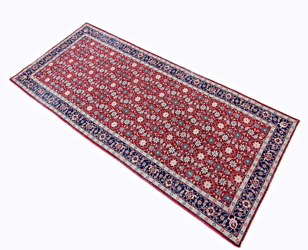 Handmade Vintage Persian Hallway Runner | 183 x 76 cm | 6' x 2'6" - Najaf Rugs & Textile