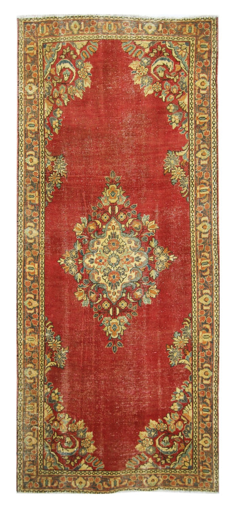 Handmade Vintage Persian Hallway Runner | 189 x 79 cm | 6'2" x 2'7" - Najaf Rugs & Textile