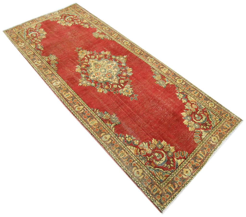 Handmade Vintage Persian Hallway Runner | 189 x 79 cm | 6'2" x 2'7" - Najaf Rugs & Textile