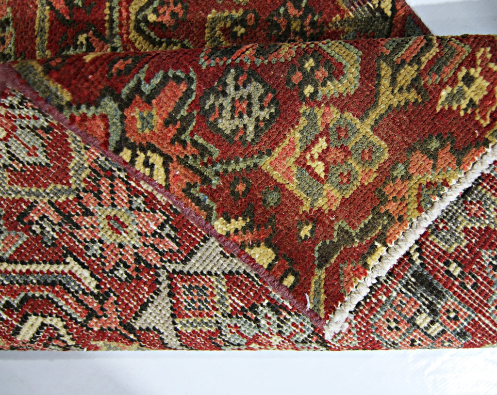 Handmade Vintage Persian Hallway Runner | 262 x 57 cm | 8'7" x 1'10" - Najaf Rugs & Textile
