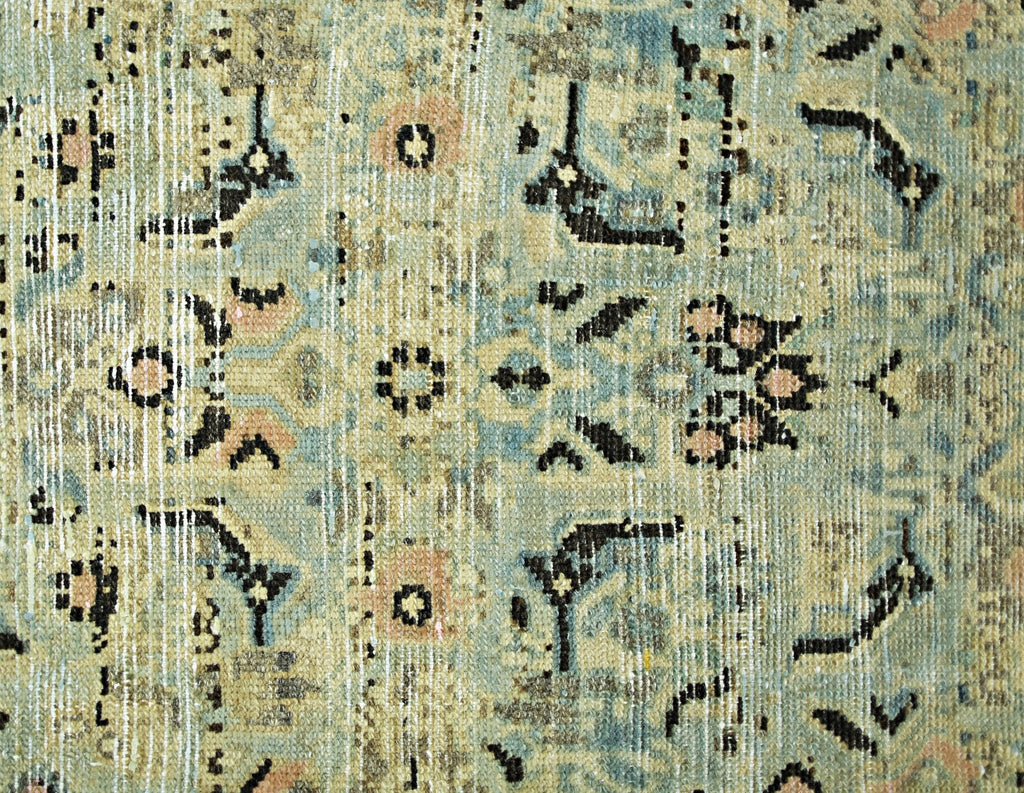 Handmade Vintage Persian Hallway Runner | 279 x 88 cm | 9'2" x 2'10" - Najaf Rugs & Textile
