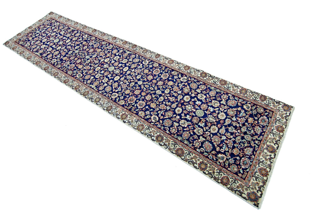 Handmade Vintage Persian Hallway Runner | 286 x 69 cm | 9'5" x 2'3" - Najaf Rugs & Textile