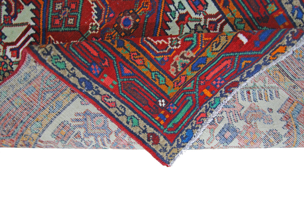Handmade Vintage Persian Hallway Runner | 291 x 85 cm | 9'7" x 2'10" - Najaf Rugs & Textile