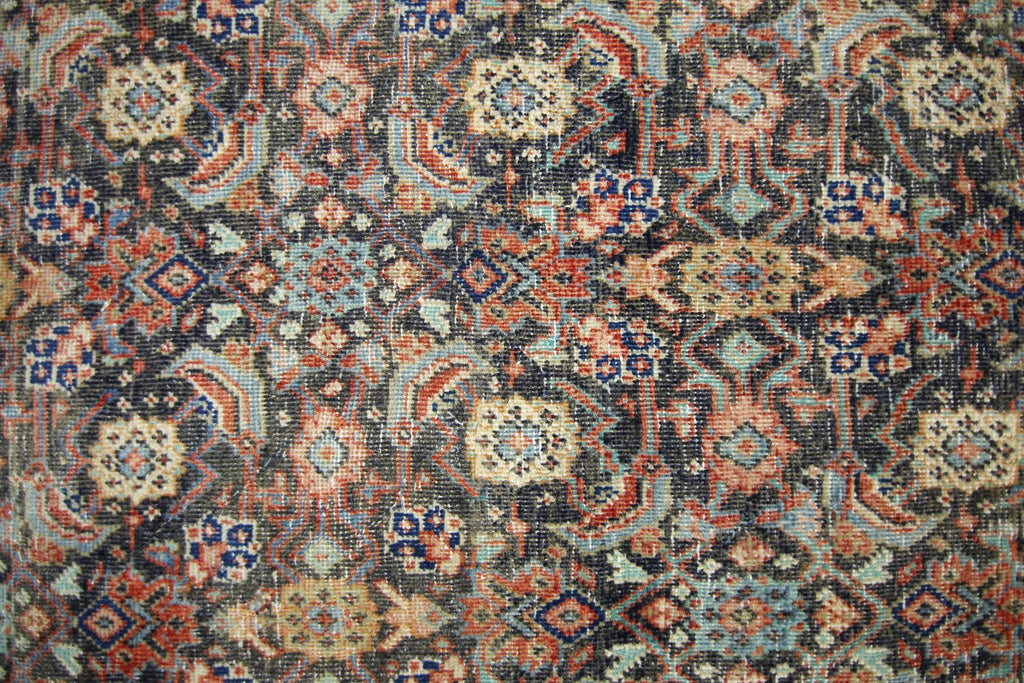 Handmade Vintage Persian Hallway Runner | 306 x 101 cm | 10' x 3'4" - Najaf Rugs & Textile