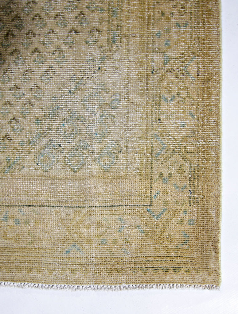 Handmade Vintage Persian Hallway Runner | 306 x 108 cm | 10'1" x 3'6" - Najaf Rugs & Textile