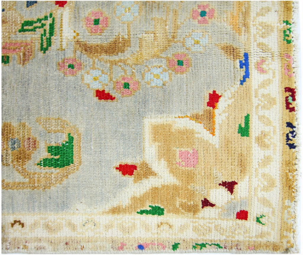 Handmade Vintage Persian Hallway Runner | 324 x 75 cm | 10'7" x 2'5" - Najaf Rugs & Textile