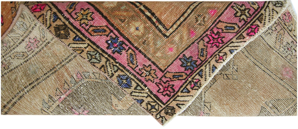 Handmade Vintage Persian Hallway Runner | 336 x 109 cm | 11' x 3'7" - Najaf Rugs & Textile