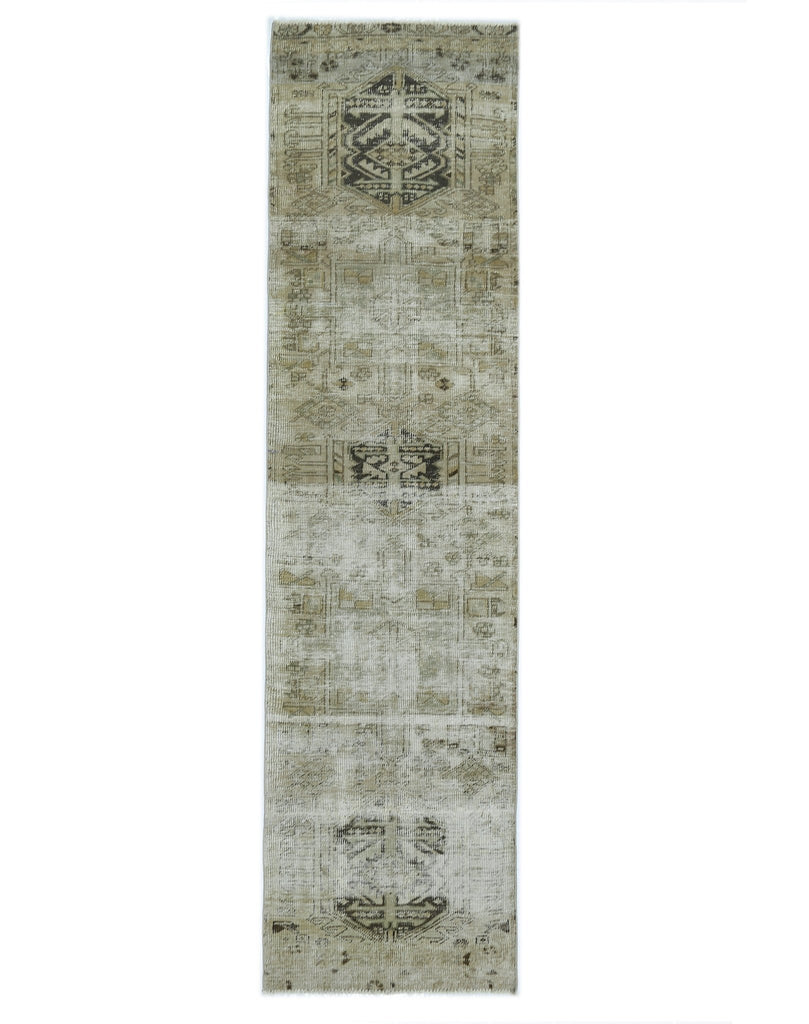 Handmade Vintage Persian Hamadan Hallway Runner | 305 x 76 cm | 10' x 2'6" - Najaf Rugs & Textile