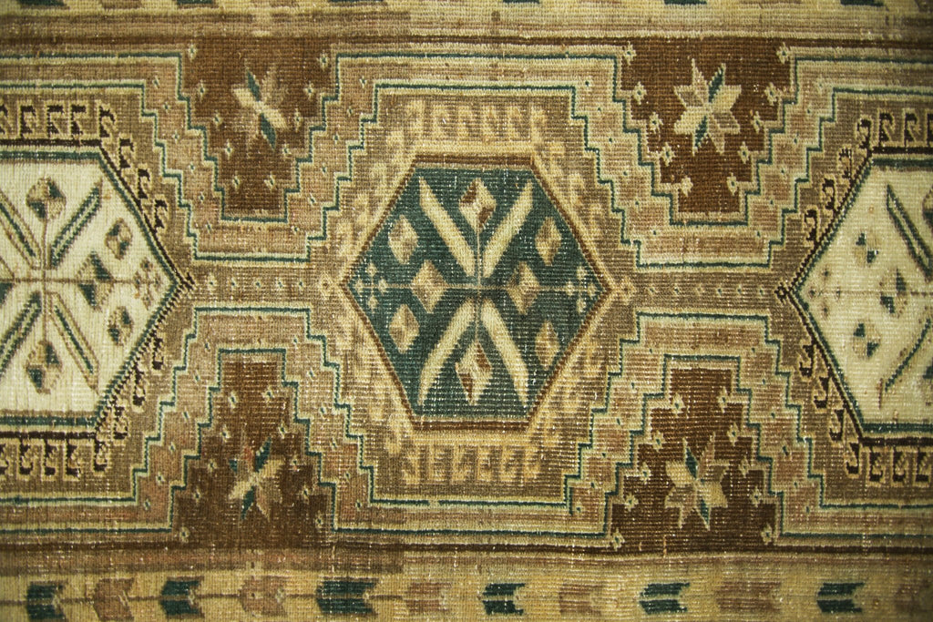 Handmade Vintage Persian Hamadan Hallway Runner | 327 x 103 cm | 10'9" x 3'4" - Najaf Rugs & Textile