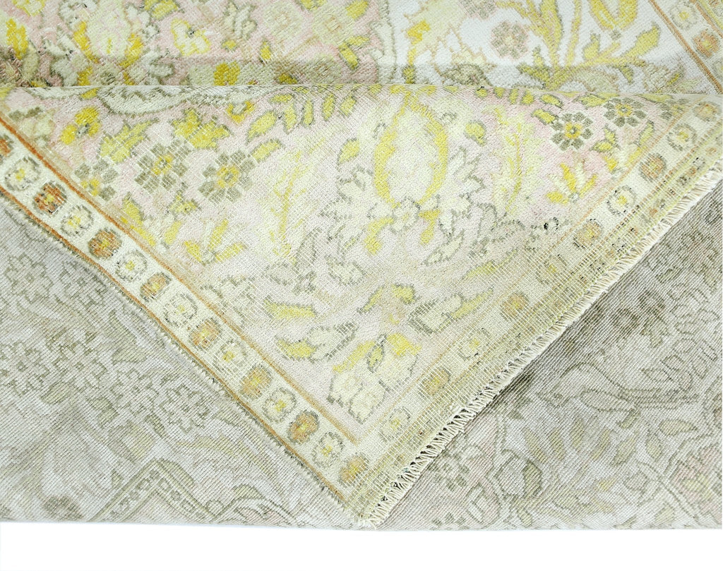 Handmade Vintage Persian Kashan Rug | 157 x 96 cm | 5'2" x 3'2" - Najaf Rugs & Textile