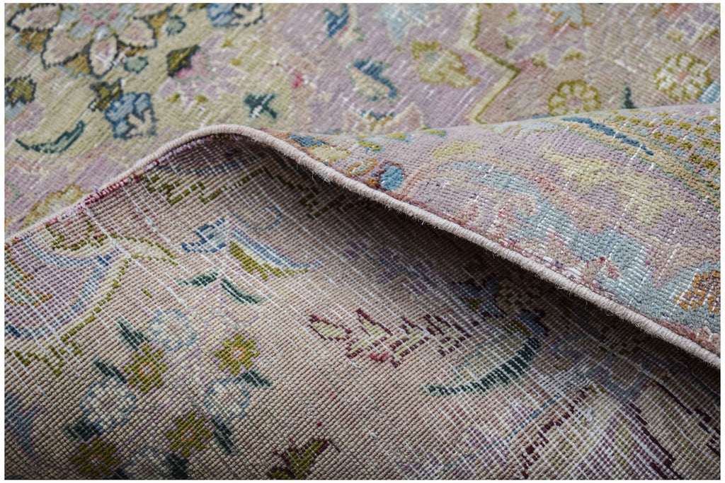 Handmade Vintage Persian Kerman Hallway Runner | 201 x 88 cm | 6'7" x 2'11" - Najaf Rugs & Textile