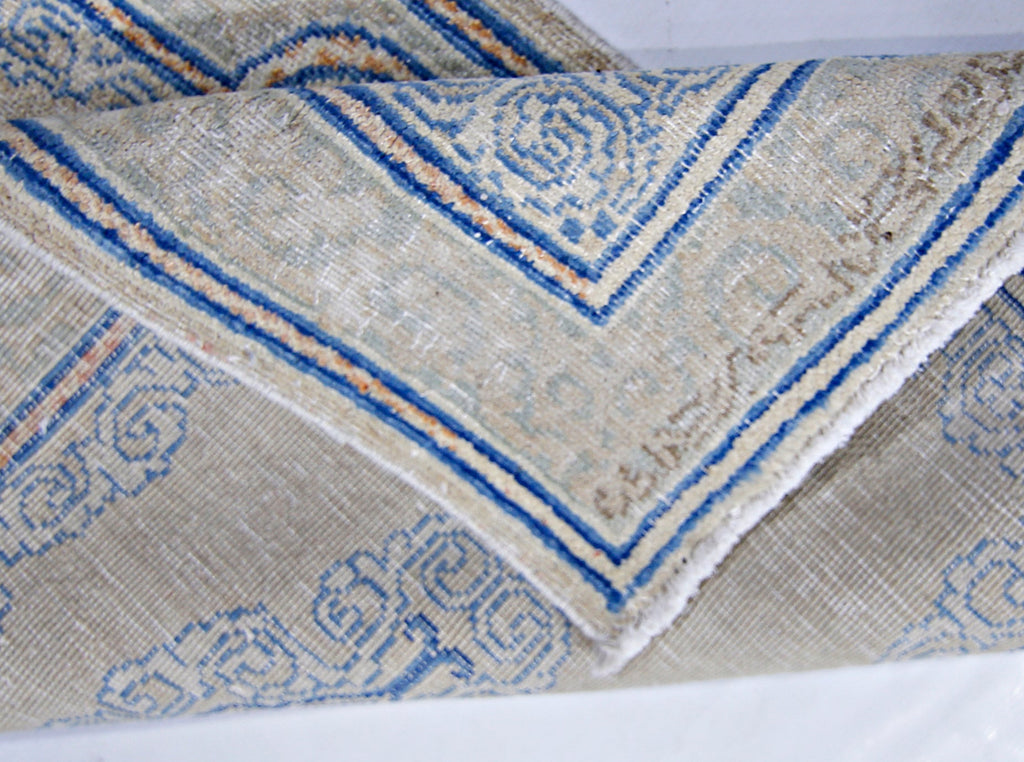 Handmade Vintage Persian Kerman Rug | 110 x 57 cm | 3'7" x 1'10" - Najaf Rugs & Textile