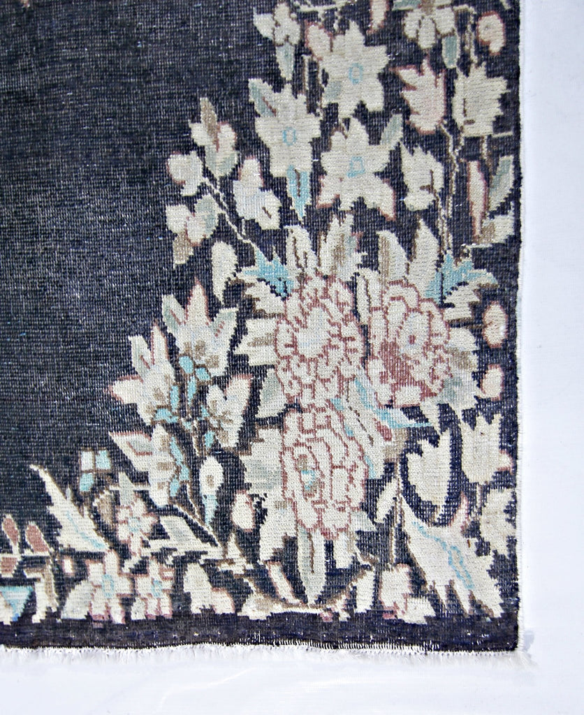 Handmade Vintage Persian Kerman Rug | 120 x 90 cm | 3'11" x 3' - Najaf Rugs & Textile