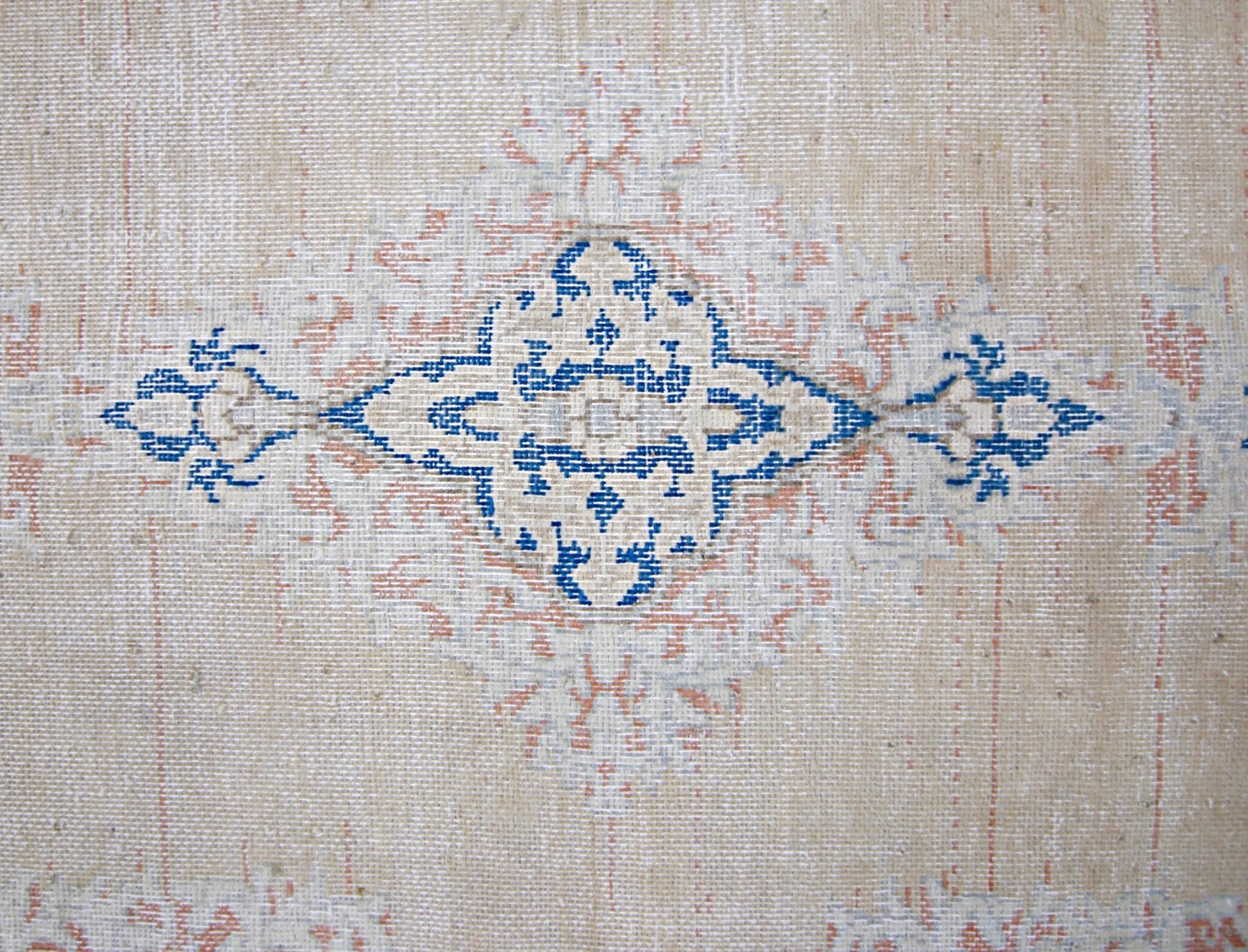 Handmade Vintage Persian Kerman Rug | 141 x 86 cm | 4'7" x 2'10" - Najaf Rugs & Textile