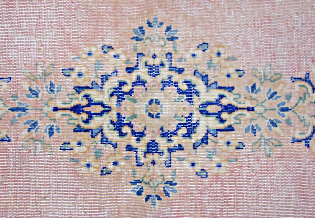 Handmade Vintage Persian Kerman Rug | 149 x 68 cm | 4'11" x 2'3" - Najaf Rugs & Textile