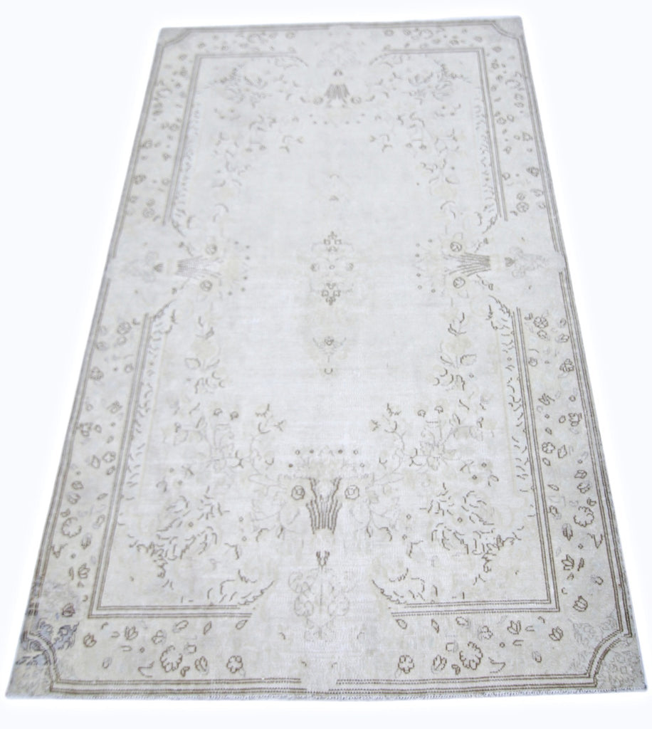 Handmade Vintage Persian Kerman Rug | 190 x 127 cm | 6'3" x 4'2" - Najaf Rugs & Textile
