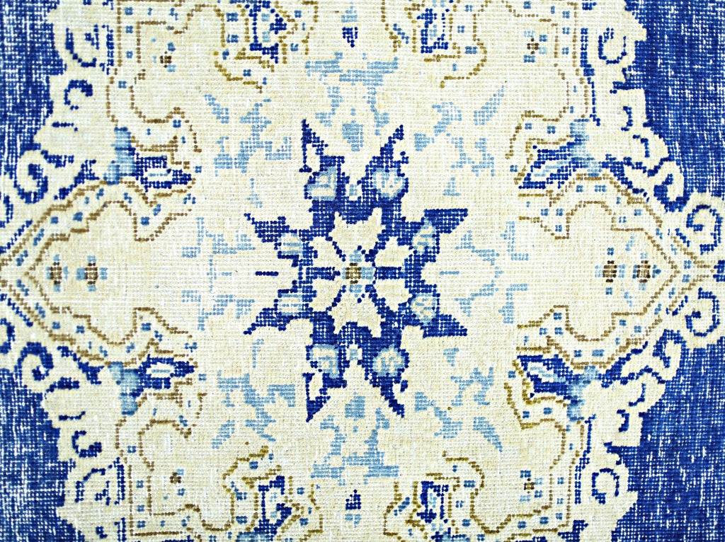 Handmade Vintage Persian Kerman Rug | 192 x 120 cm | 6'4" x 3'11" - Najaf Rugs & Textile