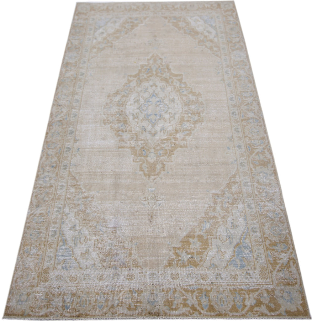 Handmade Vintage Persian Kerman Rug | 197 x 124 cm | 6'5" x 4' - Najaf Rugs & Textile