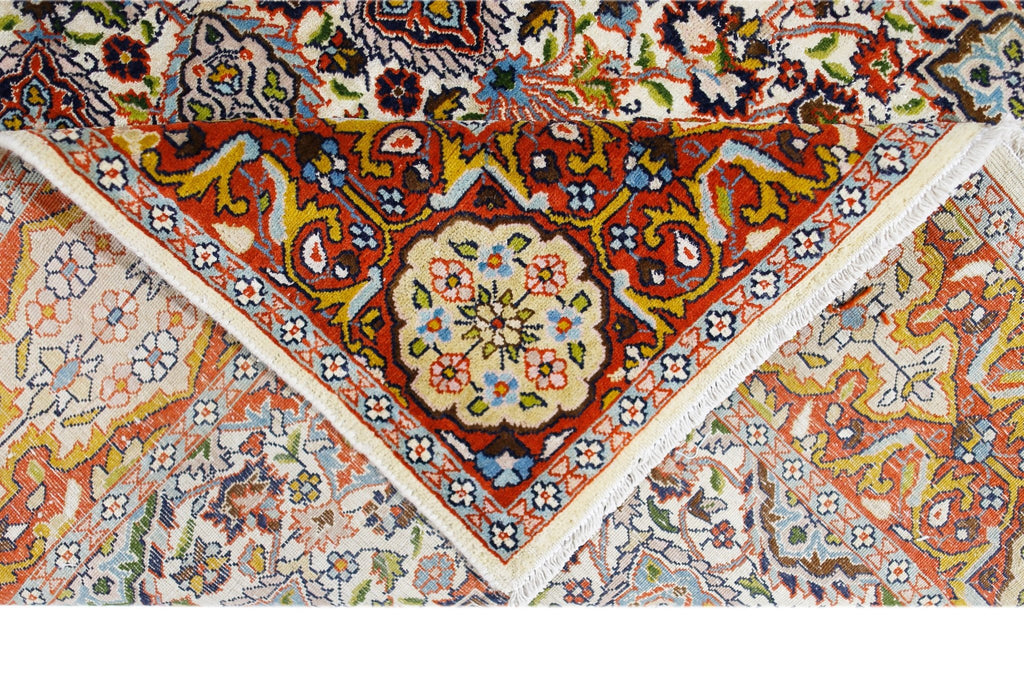 Handmade Vintage Persian Kerman Rug | 198 x 121 cm | 6'6" x 3'11" - Najaf Rugs & Textile