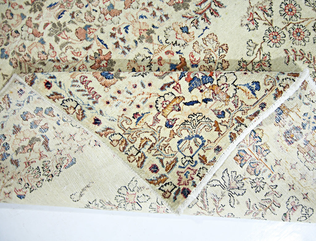 Handmade Vintage Persian Kerman Rug | 199 x 137 cm | 6'6" x 4'6" - Najaf Rugs & Textile