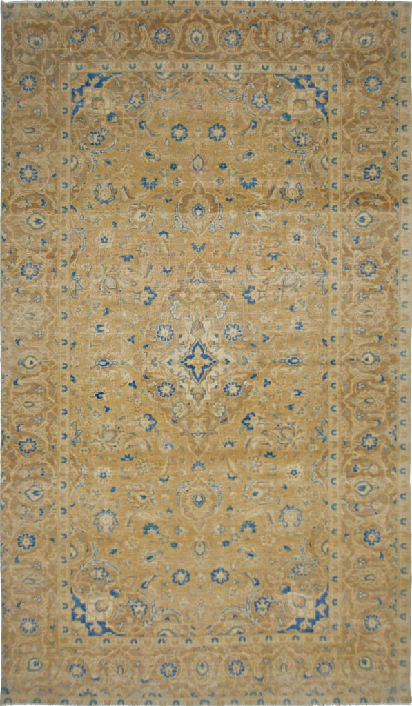 Handmade Vintage Persian Kerman Rug | 250 x 135 cm | 8'3" x 4'5" - Najaf Rugs & Textile
