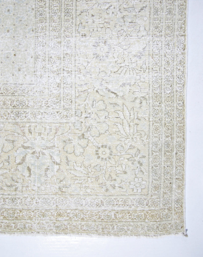 Handmade Vintage Persian Kerman Rug | 281 x 185 cm | 9'3" x 6'1" - Najaf Rugs & Textile