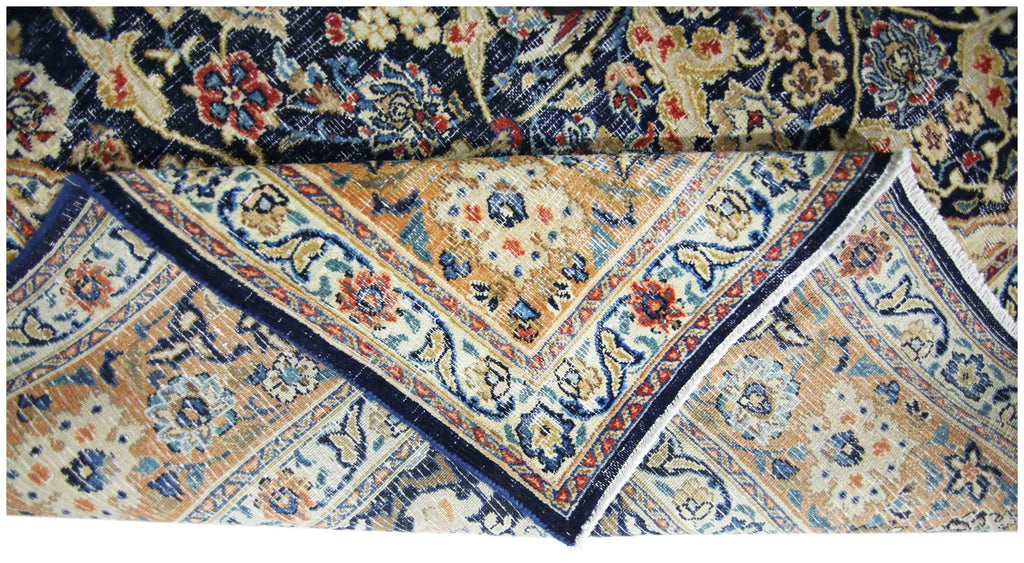 Handmade Vintage Persian Kerman Rug | 300 x 203 cm | 9'10" x 6'8" - Najaf Rugs & Textile