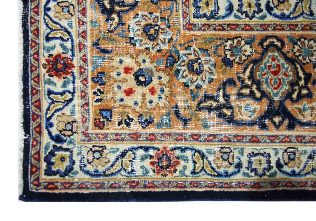 Handmade Vintage Persian Kerman Rug | 300 x 203 cm | 9'10" x 6'8" - Najaf Rugs & Textile