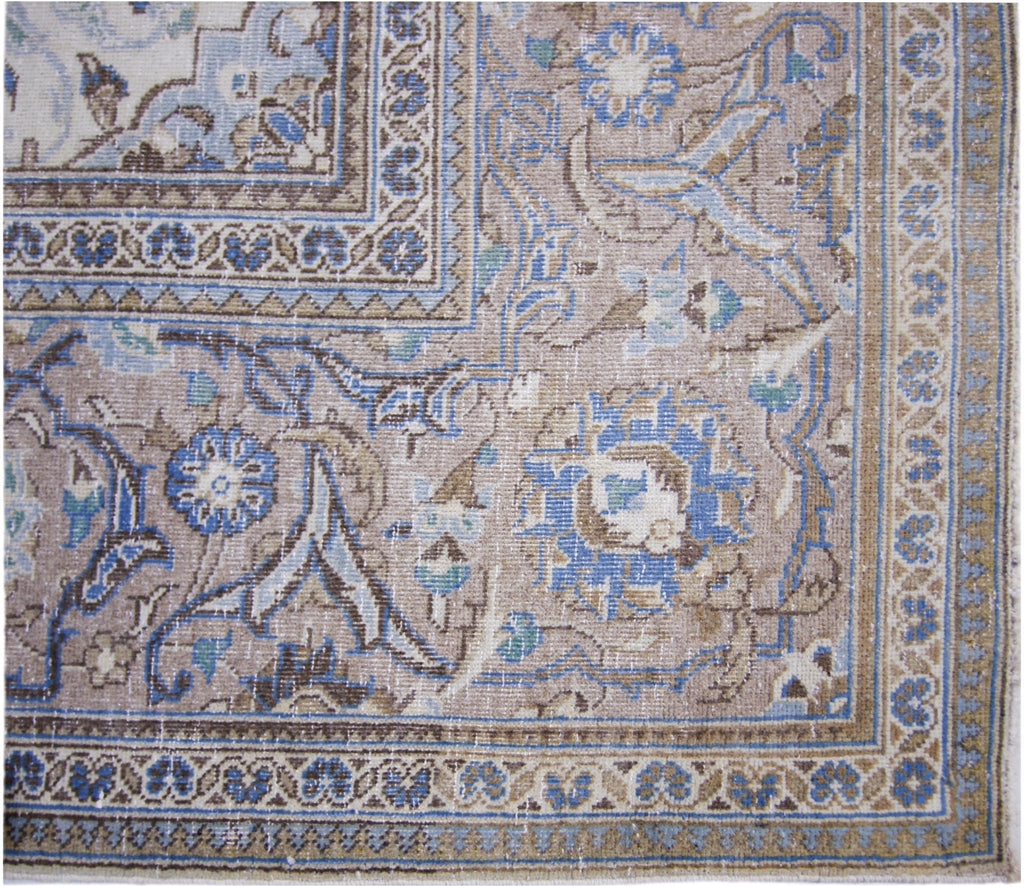 Handmade Vintage Persian Kerman Rug | 314 x 201 cm | 10'4" x 6'7" - Najaf Rugs & Textile