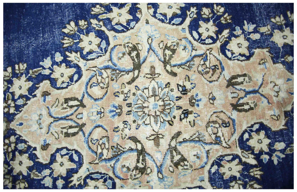 Handmade Vintage Persian Kerman Rug | 315 x 201 cm | 10'4" x 6'7" - Najaf Rugs & Textile