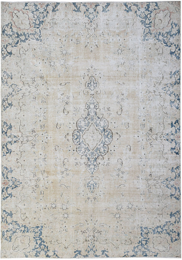 Handmade Vintage Persian Kerman Rug | 318 x 223 cm | 10'6" x 7'4" - Najaf Rugs & Textile