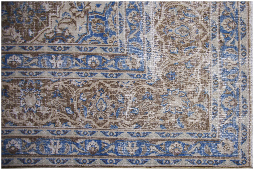 Handmade Vintage Persian Kerman Rug | 338 x 240 cm | 11'1" x 7'10" - Najaf Rugs & Textile