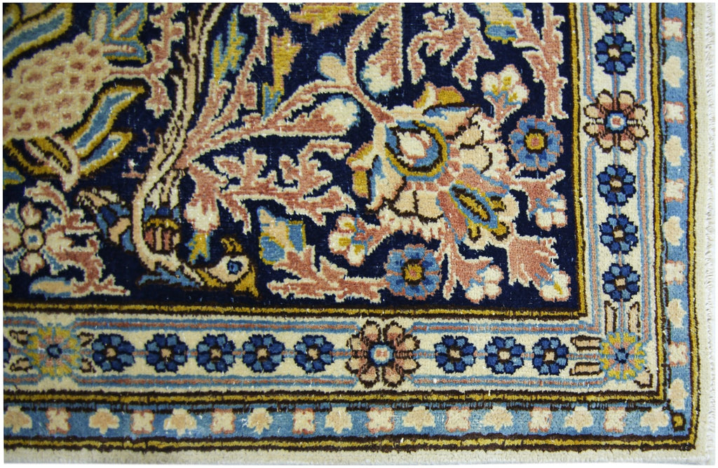 Handmade Vintage Persian Kerman Rug | 338 x 248 cm | 11'1" x 8'1" - Najaf Rugs & Textile
