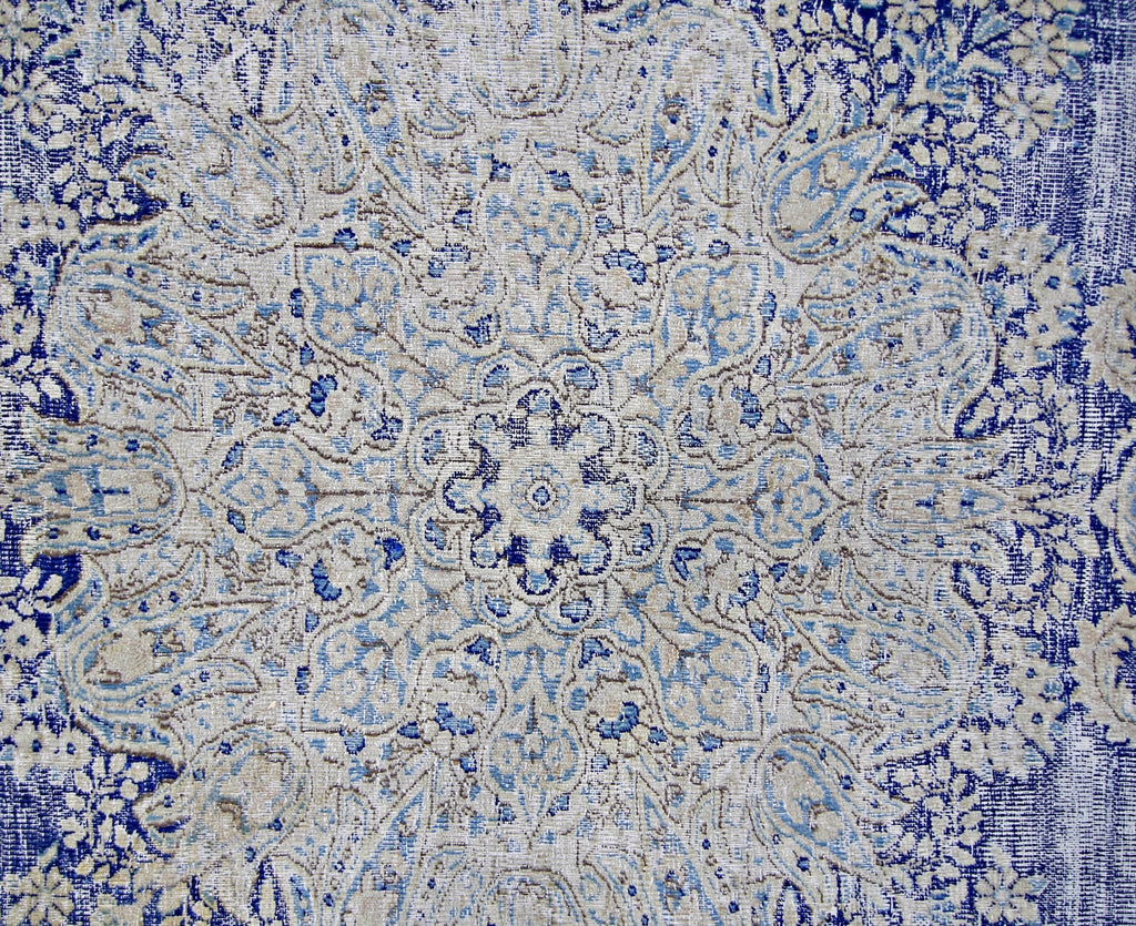 Handmade Vintage Persian Kerman Rug | 342 x 242 cm | 11'3" x 7'11" - Najaf Rugs & Textile